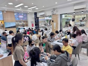 Ép Cổ Cáp Màn Hình iPhone TX Tân Châu