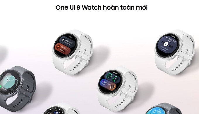 Giao diện One UI 8 Watch hoàn toàn mới