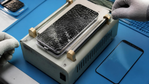 Ép Kính iPhone 12 Pro Max Lấy Liền Hòa Hưng | Sang Di Động