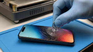 Ép Kính iPhone 15 Pro Lấy Liền Hòa Hưng | Sang Di Động