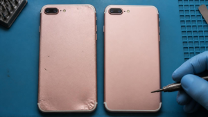 Thay Vỏ iPhone 7 Plus Gần Lý Thái Tổ: Vỏ Móp, Cong Khung, Trầy Xước, Hở Màn