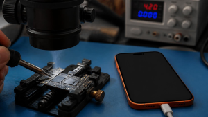 Sửa Nguồn iPhone 17 Pro Gần 3 Tháng 2: Không Lên Nguồn, Treo Táo, Sập Nguồn