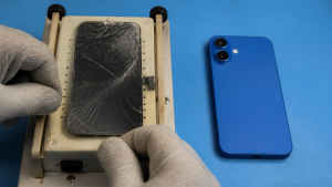 Ép Kính iPhone 16 Plus Gần Bệnh Viện 115: Vỡ Kính Mà Màn Vẫn Hiển Thị Tốt