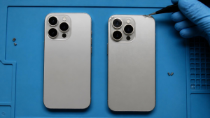 Thay Vỏ iPhone 15 Pro Gần Lý Thái Tổ: Khung Titan Móp, Cong Xử Lý Sao