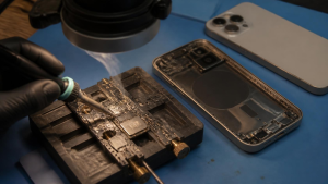 Sửa Nguồn iPhone 15 Pro Max Gần Lý Thái Tổ: Không Lên Nguồn, Treo Táo, Sập Nguồn